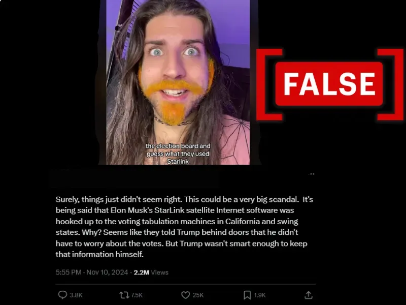 Screenshots of the claims shared on social media. (Source: X/TikTok/Modified by Logically Facts)